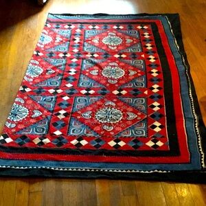 Eastern Asian 100% Cotton Table or Bed Cover